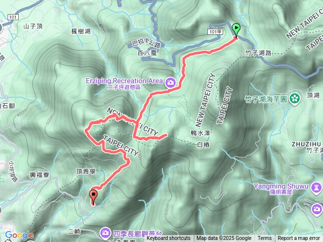 1018陽明山向天山步道