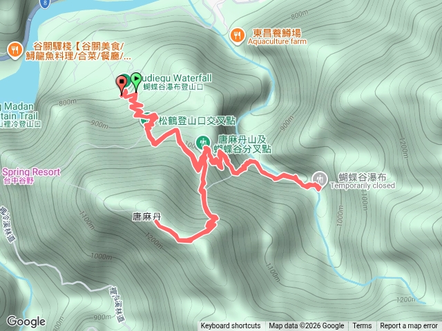 谷關老7 ：唐麻丹山(🏔️lv3-6409)-松鶴進出 + 蝴蝶谷瀑布預覽圖