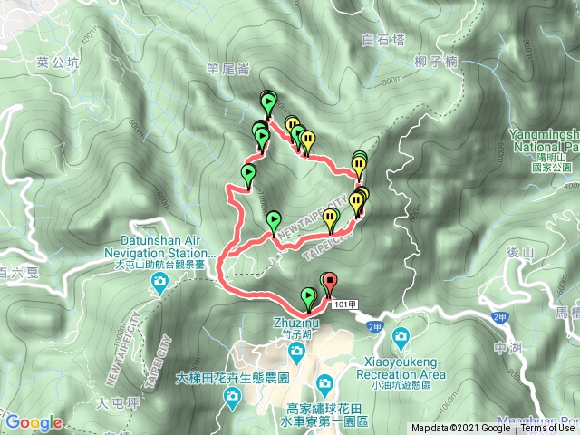 2021/2/6小觀音山O型走