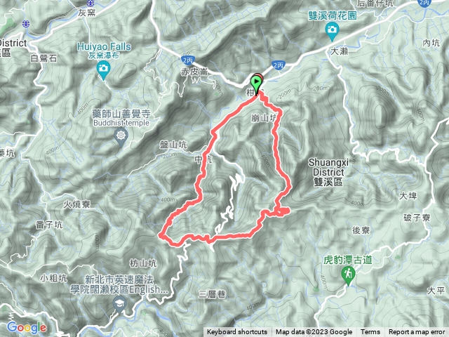 中坑古道連走崩山坑古道O型2023.10.19