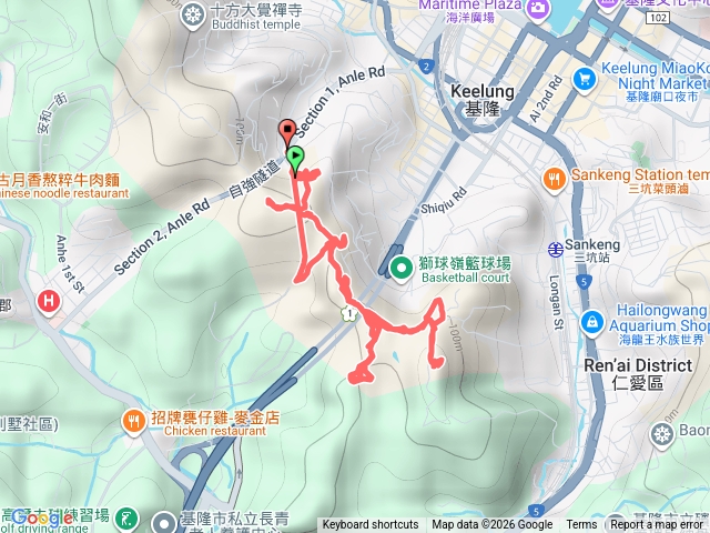 基隆劉銘傳隧道及獅球嶺