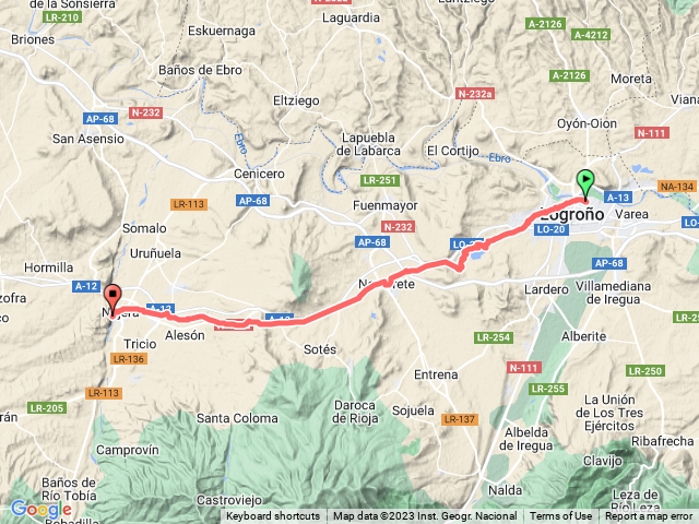 法國之路D8 Logroño - Nájera