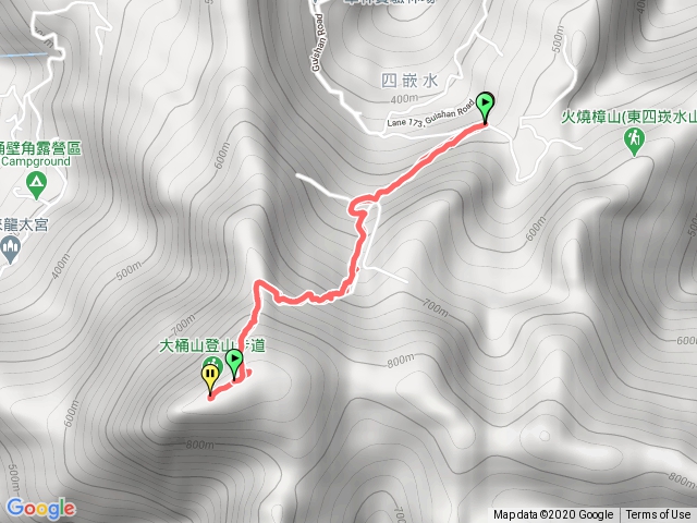 大桶山-桂山路登山口