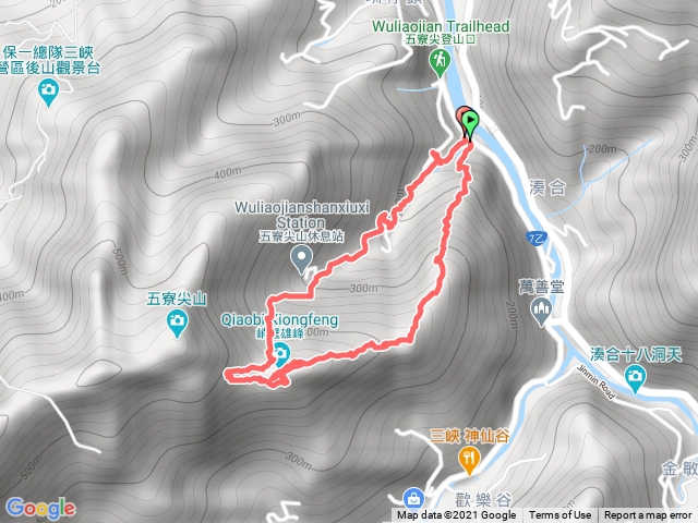 五寮尖、峭壁雄峰、獨立峰