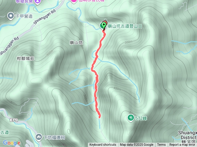 崩山坑古道2025