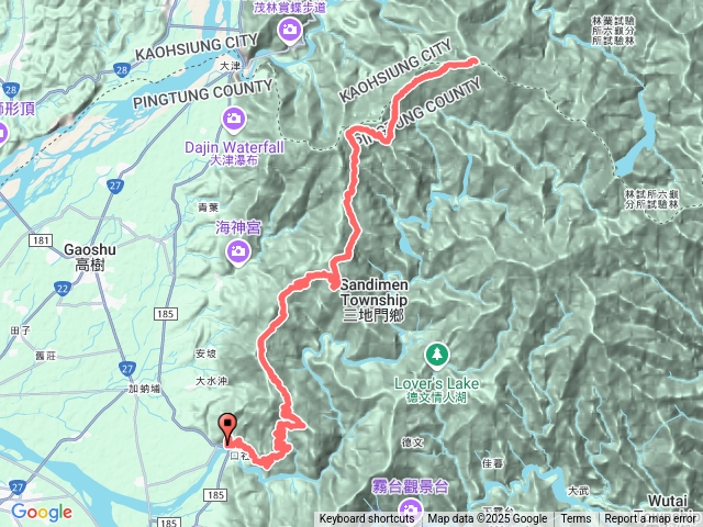 單攻京大山(沙溪林道27.7k第二登山口)
