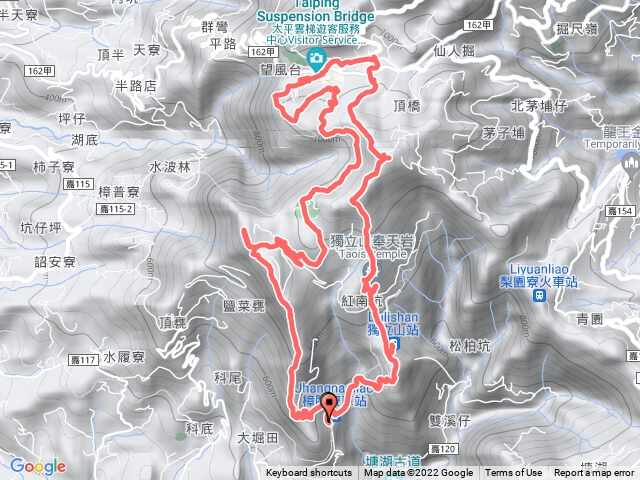 樟腦寮太平老街獨立山O型(20220306)