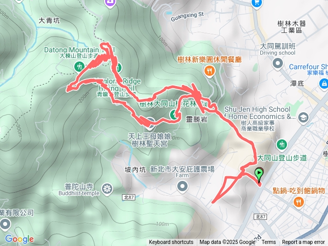 樹林大同山青龍嶺