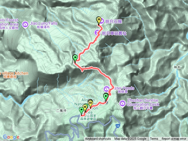 阿里山眠月線預覽圖