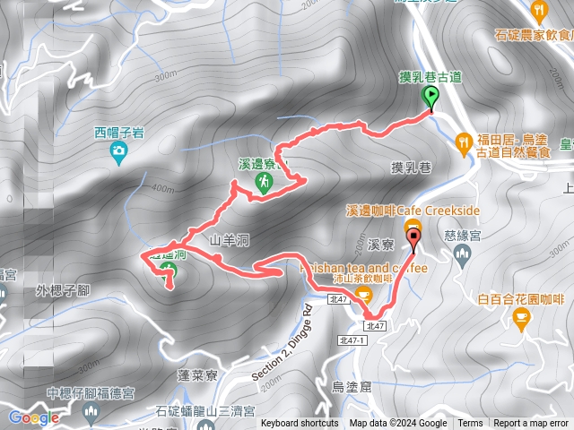 摸乳巷古道、溪邊寮山、山羊洞步道