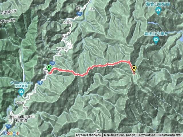 20230610南湖登山口至南湖山屋