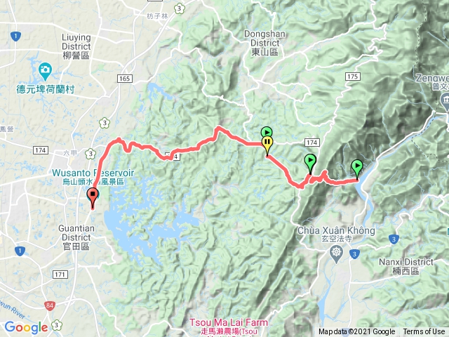 D8 山海圳，烏山嶺東西口→烏山頭水庫入口