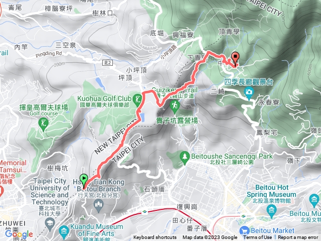 忠義山親山步道至清天宮