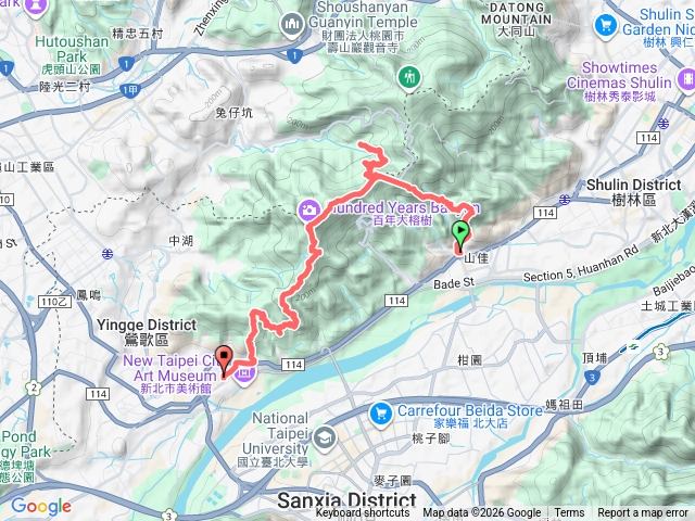 2026 01 03 北岳山鶯縱走大湖坑步道