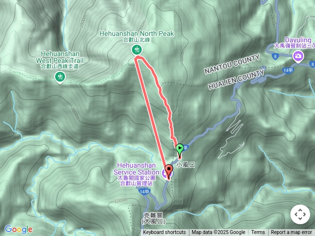 1140503-合歡北峰
