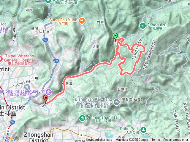 114/08/03聖人崙雙溪山梅花西峰梅花山南峰
