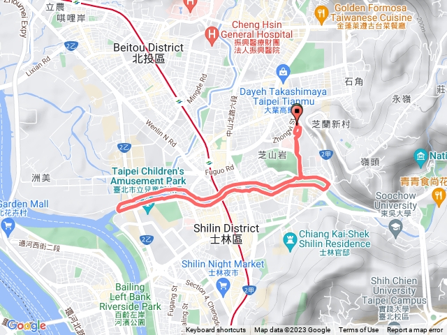 河濱自行車道