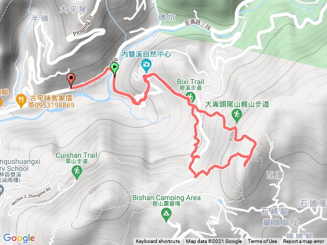 台北小溪頭環狀步道