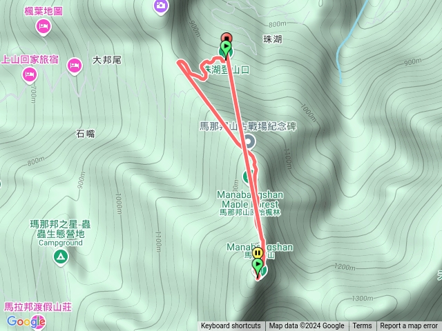 馬拉邦山珠湖路線