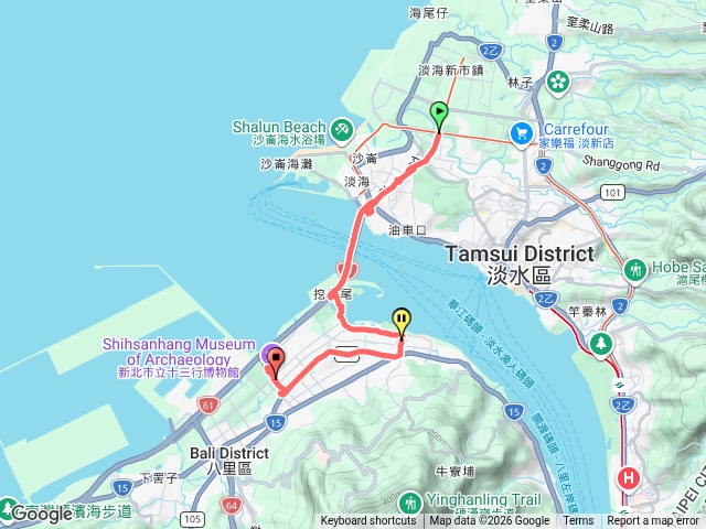 淡江大橋健行