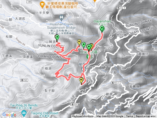 山豬湖/華山4-2/二尖山/大尖山/馬鞍山