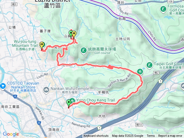 桃園－臺灣百大必訪步道羊稠森林步道（五羊縱走）