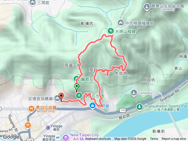 鶯歌石碧龍宮環狀步道預覽圖