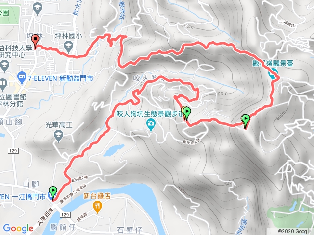  三汀山 一江橋 四號步道 坪林國小