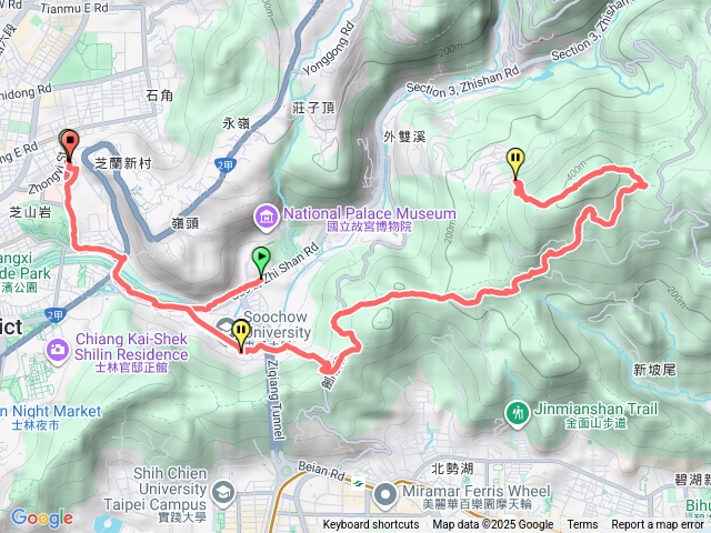 大崙尾山步道預覽圖
