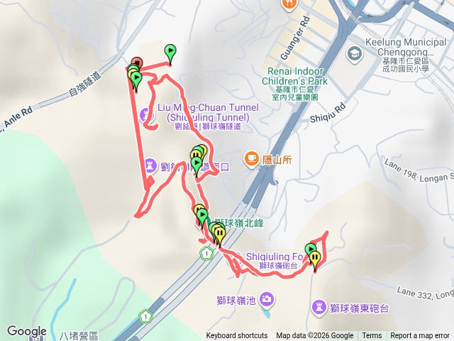 劉銘傳隧道O型路線