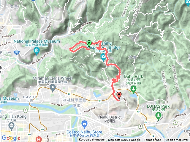 大崙頭山大崙尾山環型健走