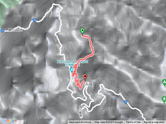 0411向陽山屋-登山口