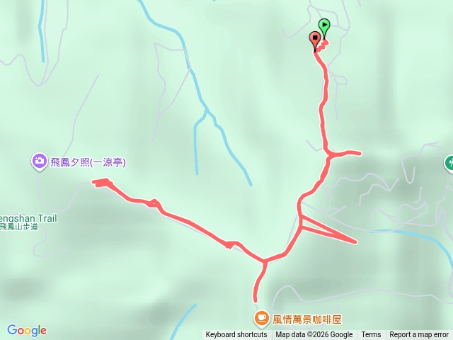 中坑山—飛鳳山
