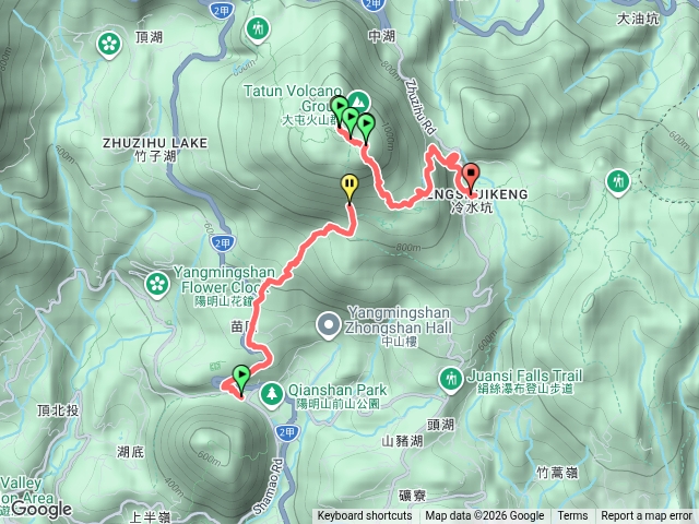 七星山-陽明山總站進冷水坑出預覽圖