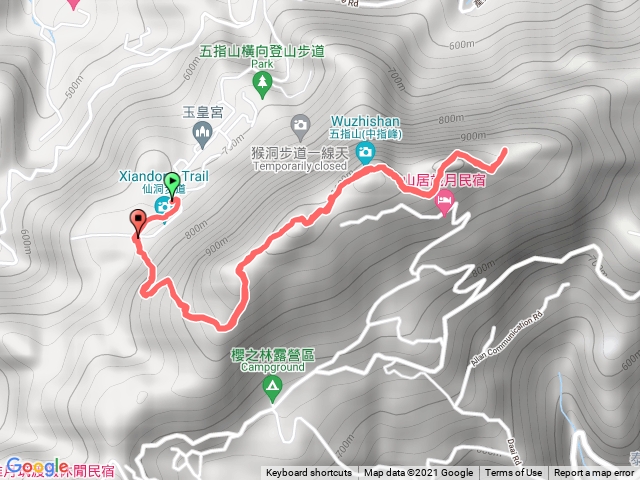 五指山（拇指-小拇指-拇指）