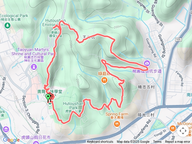 2025-03-09晨間虎頭山健行