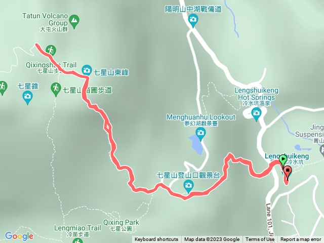 七星山東峰.主峰