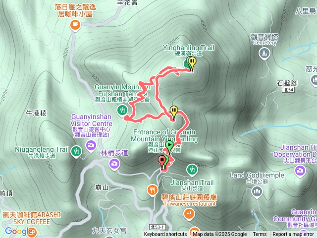 清晨龍女路線