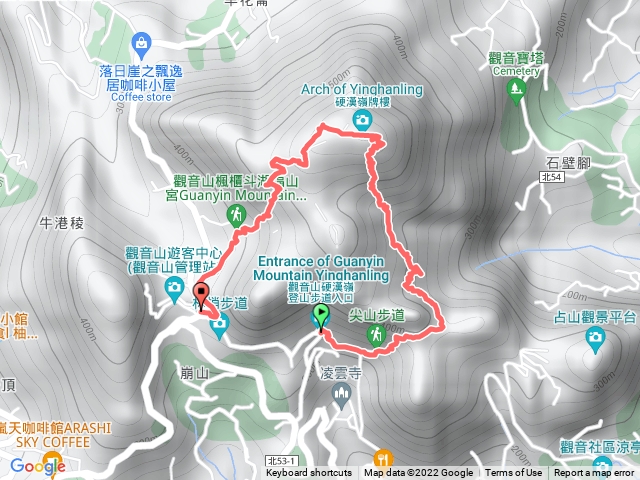 小百岳集起來硬漢嶺步道(觀音山)202205211447