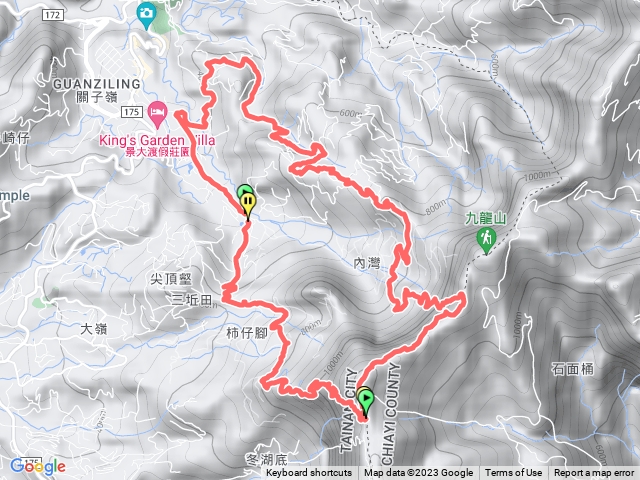 林桂園，紅葉公園，大白鳩，雞胸山，九龍，大凍
