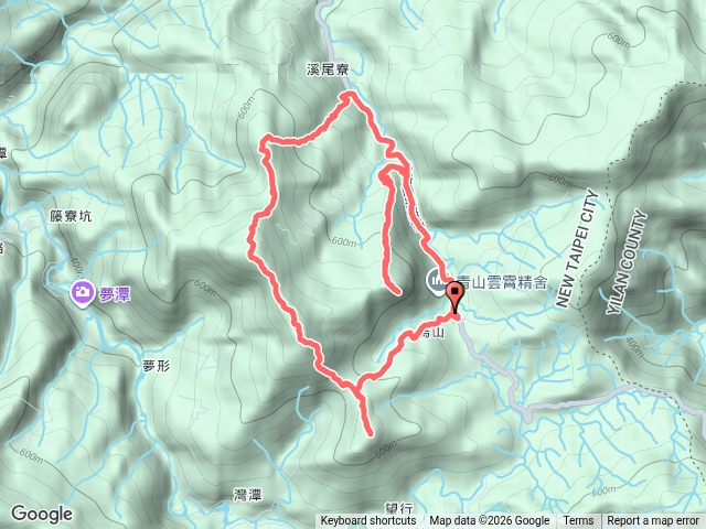 2026 05 25 青山雲霄精舍~烏山古道西段~網形山~豎旗山南峰~豎旗山~豎旗山北稜-埤頭吳家大厝~雙泰產業道路14.3K~烏山尖~雙泰產業道路~青山雲霄精舍