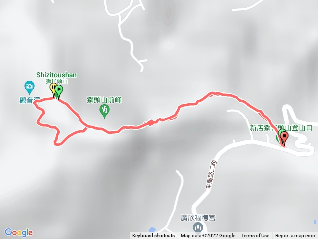 獅仔頭山登山步道