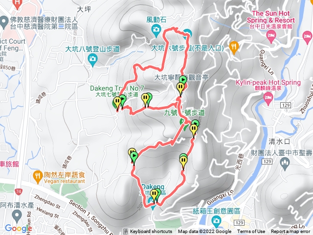 大坑7/10/9/6川澤拉麵登山自組隊