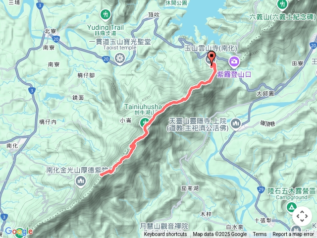 烏山步道縱走