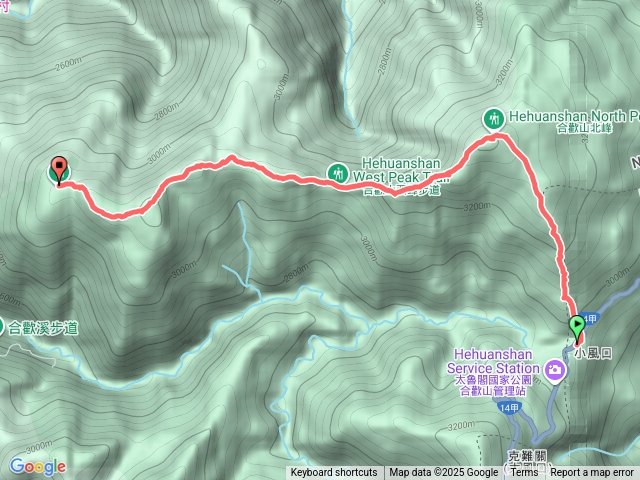 合歡山北峰西峰預覽圖