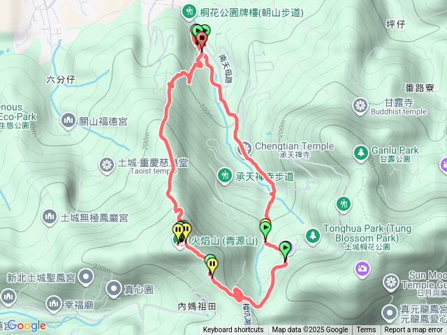 土城火焰山登山步道.青溪步道