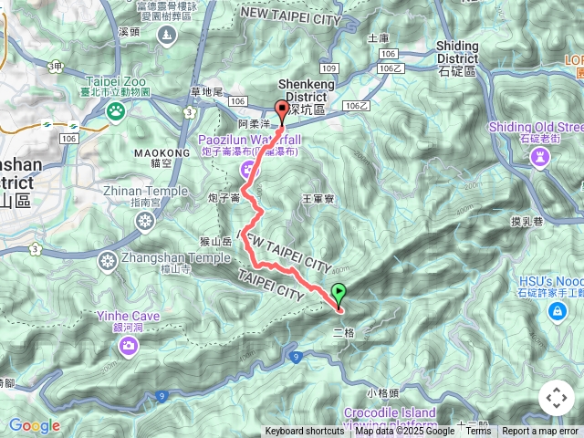 二格山猴山岳深坑