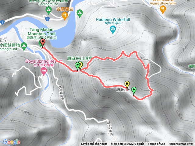 谷關七雄-唐麻丹山
