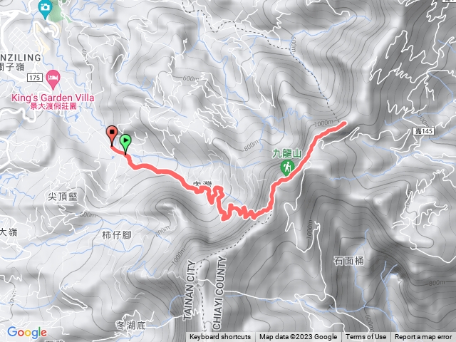 台南九龍山及崩山健行