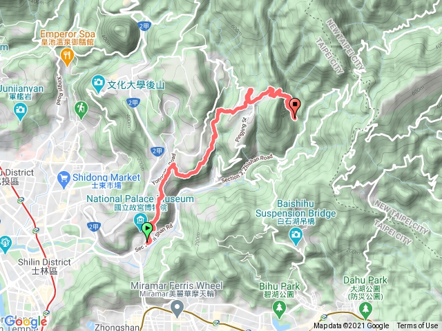 故宮狗殷勤步道平菁街頂坪古圳出溪河宮